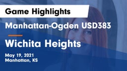 Manhattan-Ogden USD383 vs Wichita Heights Game Highlights - May 19, 2021