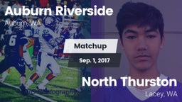 Matchup: Auburn Riverside vs. North Thurston  2017