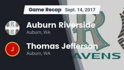 Recap: Auburn Riverside  vs. Thomas Jefferson  2017