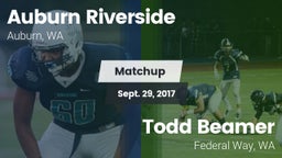 Matchup: Auburn Riverside vs. Todd Beamer  2017