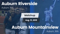 Matchup: Auburn Riverside vs. Auburn Mountainview  2018