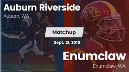 Matchup: Auburn Riverside vs. Enumclaw  2018