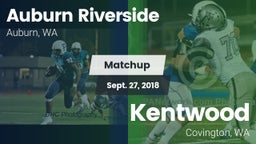 Matchup: Auburn Riverside vs. Kentwood  2018