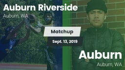 Matchup: Auburn Riverside vs. Auburn  2019