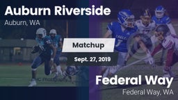 Matchup: Auburn Riverside vs. Federal Way  2019