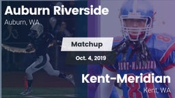 Matchup: Auburn Riverside vs. Kent-Meridian   2019