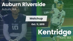 Matchup: Auburn Riverside vs. Kentridge  2019