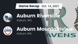 Recap: 	Auburn Riverside  vs. Auburn Mountainview  2021