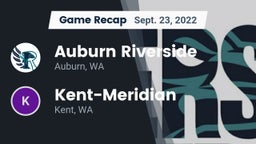 Recap: 	Auburn Riverside  vs. Kent-Meridian   2022