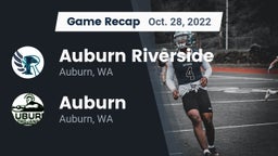 Recap: 	Auburn Riverside  vs. Auburn  2022