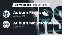 Recap: 	Auburn Riverside  vs. Auburn Mountainview  2023
