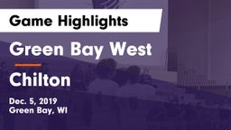 Green Bay West vs Chilton  Game Highlights - Dec. 5, 2019