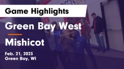 Green Bay West vs Mishicot  Game Highlights - Feb. 21, 2023