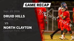 Recap: Druid Hills  vs. North Clayton  2016