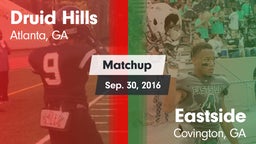 Matchup: Druid Hills High vs. Eastside  2016