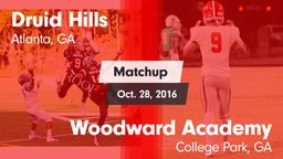 Matchup: Druid Hills High vs. Woodward Academy 2016