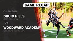 Recap: Druid Hills  vs. Woodward Academy 2016