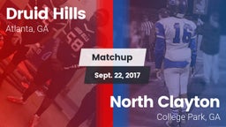 Matchup: Druid Hills High vs. North Clayton  2017