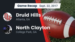 Recap: Druid Hills  vs. North Clayton  2017