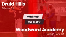 Matchup: Druid Hills High vs. Woodward Academy 2017