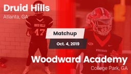 Matchup: Druid Hills High vs. Woodward Academy 2019