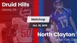Matchup: Druid Hills High vs. North Clayton  2019