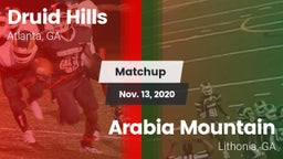 Matchup: Druid Hills High vs. Arabia Mountain  2020