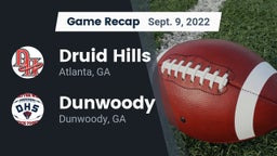 Recap: Druid Hills  vs. Dunwoody  2022