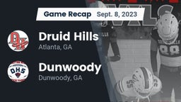 Recap: Druid Hills  vs. Dunwoody  2023