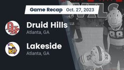Recap: Druid Hills  vs. Lakeside  2023
