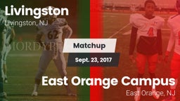 Matchup: Livingston High vs. East Orange Campus  2017