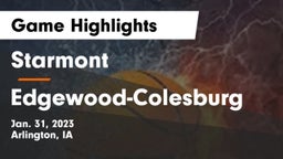 Starmont  vs Edgewood-Colesburg  Game Highlights - Jan. 31, 2023
