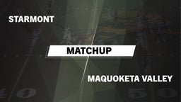 Matchup: Starmont vs. Maquoketa Valley  2016