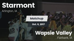 Matchup: Starmont vs. Wapsie Valley  2017