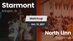 Matchup: Starmont vs. North Linn  2017