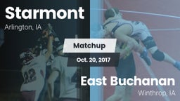 Matchup: Starmont vs. East Buchanan  2017