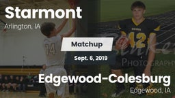Matchup: Starmont vs. Edgewood-Colesburg  2019