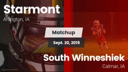 Matchup: Starmont vs. South Winneshiek  2019