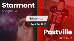 Matchup: Starmont vs. Postville  2020