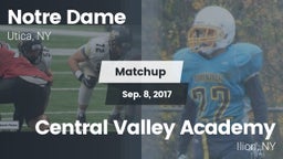 Matchup: Notre Dame High vs. Central Valley Academy 2017