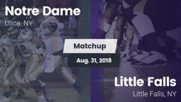 Matchup: Notre Dame High vs. Little Falls  2018