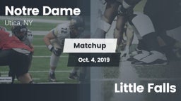 Matchup: Notre Dame High vs. Little Falls 2019
