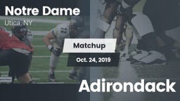 Matchup: Notre Dame High vs. Adirondack 2019