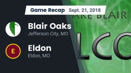 Recap: Blair Oaks  vs. Eldon  2018