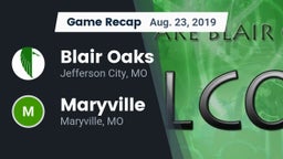 Recap: Blair Oaks  vs. Maryville  2019