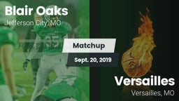 Matchup: Blair Oaks High vs. Versailles  2019