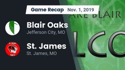 Recap: Blair Oaks  vs. St. James  2019
