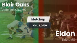 Matchup: Blair Oaks High vs. Eldon  2020