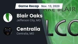 Recap: Blair Oaks  vs. Centralia  2020