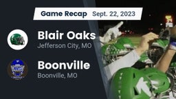 Recap: Blair Oaks  vs. Boonville  2023